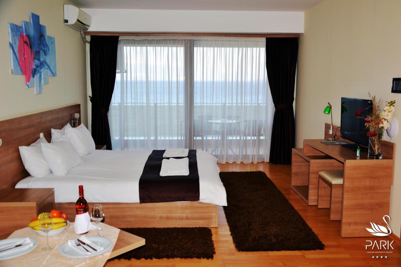 Park Lakeside Ohrid Bagian luar foto