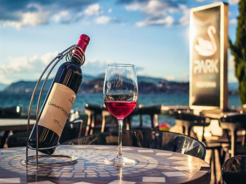 Park Lakeside Ohrid Bagian luar foto